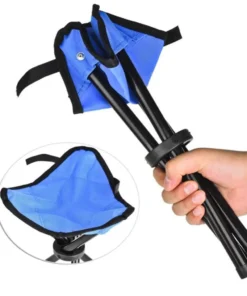 Chaise Pliante Portable 3 Pieds – Tabouret de Camping Léger pour Pêche, Voyage, Pique-Nique et Activités en Plein Air