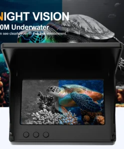 Alternative view of Détecteur de Poissons Portable 1080P – Caméra Sous-Marine avec Écran LCD 4.3", Vision Nocturne et Angle Large 120° pour Pêche