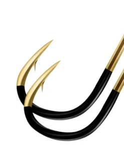 Alternative view of Boîte de 60 Hameçons de Pêche – Hameçons Simples à Ardillon, Alliage de Tungstène Coloré, Accessoires pour Leurres et Carpes