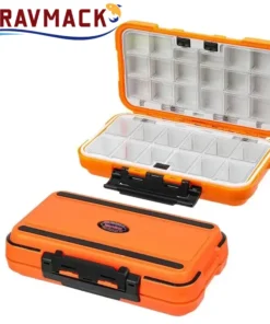 Boîte de Pêche Étanche – Boîte de Rangement pour Accessoires, Hameçons, Leurres et Appâts Artificiels, Compacte et Résistante